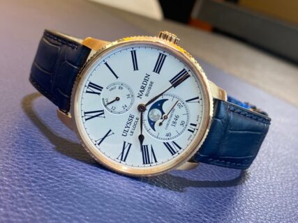 ゴールドウォッチリレー① ~スタッフ推薦の至高の一本~ 「マリーン・トルピユール ムーンフェイズ」