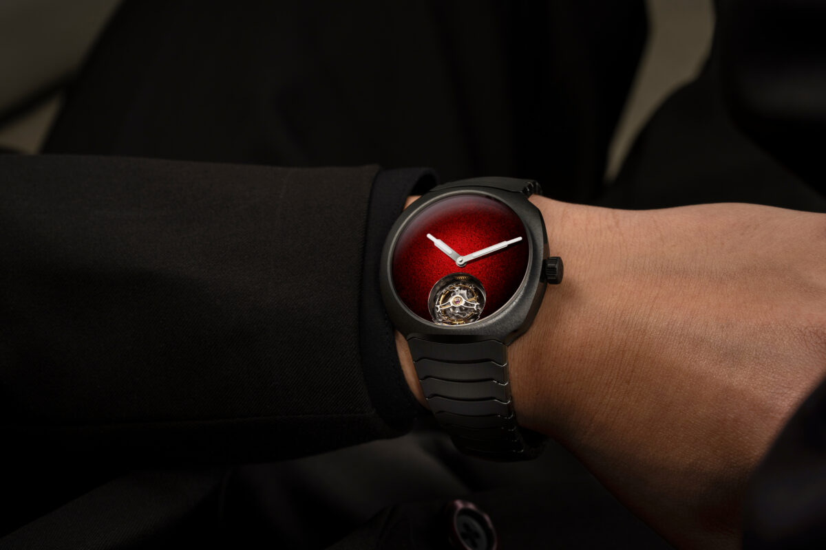 【H.モーザー】新作！モーザー初のセラミック！！「ストリームライナー　トゥールビヨン　コンセプト　セラミック」（6805-2100） - H.Moser＆Cie. 