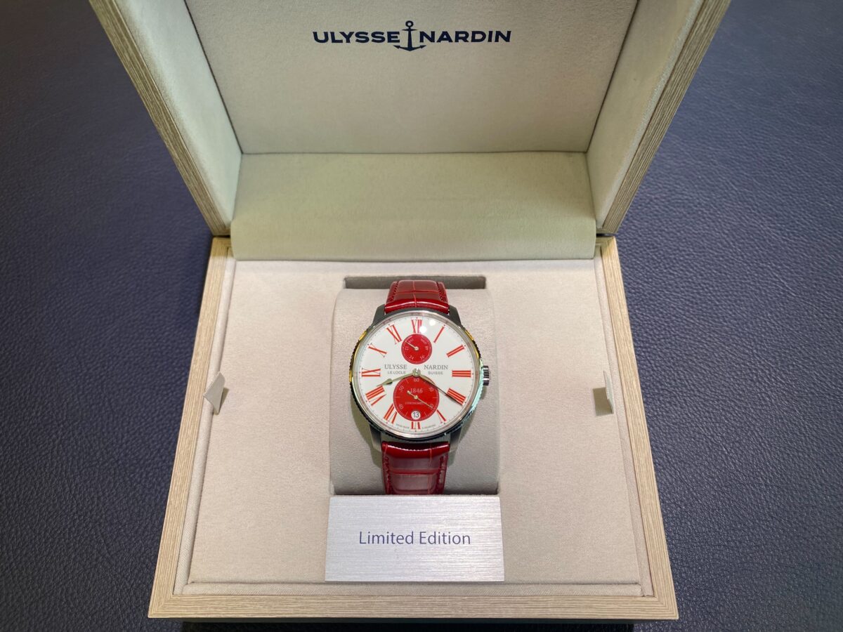 【ユリス・ナルダン】限定99本！日本入荷1本のみ！！「マリーン・トルピユール」　納品のご報告 - ULYSSE NARDIN 