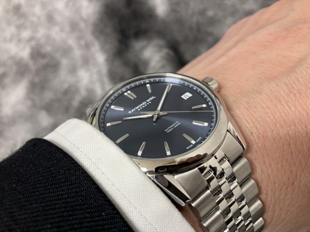 主張しすぎない美学。「レイモンド・ウェイル　フリーランサー  デイト 」 - RAYMOND WEIL 