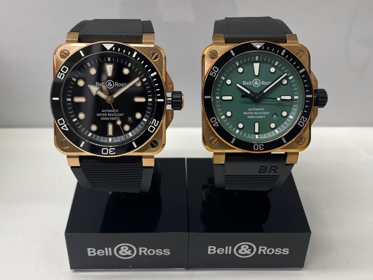 【Bell&Ross 新作レビュー】育てるダイバー「BRｰ03 Diver Black Bronze」を旧作と比較 - Bell＆Ross 