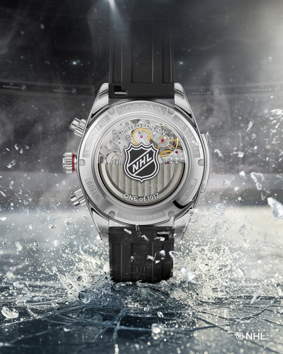 【NORQAIN】北米プロホッケーリーグNHLとパートナーシップ締結！記念モデル ADVENTURE CHRONO 41MM NHL LIMITED EDITIONを発表！近日入荷予定！ - NORQAIN 