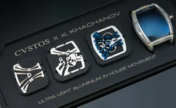 創業20周年！「チャレンジ K.ハチャノフ」トノー型で軽量かつ手巻きモデル！Ref：CVT-KHACHANOV ALU