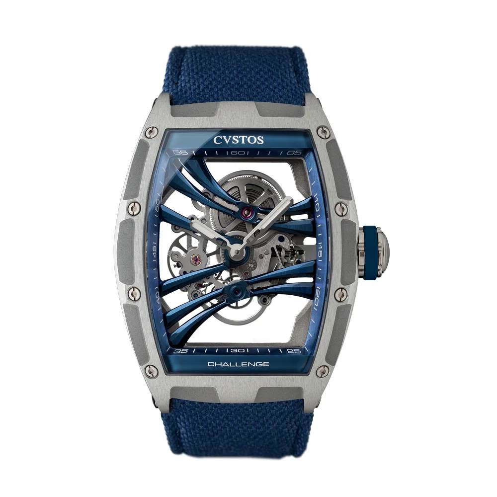 創業20周年！「チャレンジ K.ハチャノフ」トノー型で軽量かつ手巻きモデル！Ref：CVT-KHACHANOV ALU - CVSTOS 