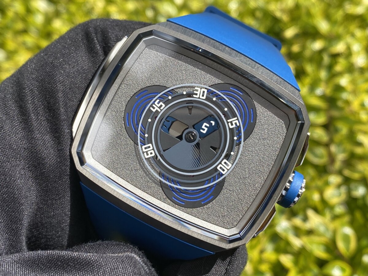 画像 【オートランス】入荷速報!世界限定28本 時刻を読み取る新たな手法「ヴァガボンド シリーズ4」(AB30-ST00) - Hautlence