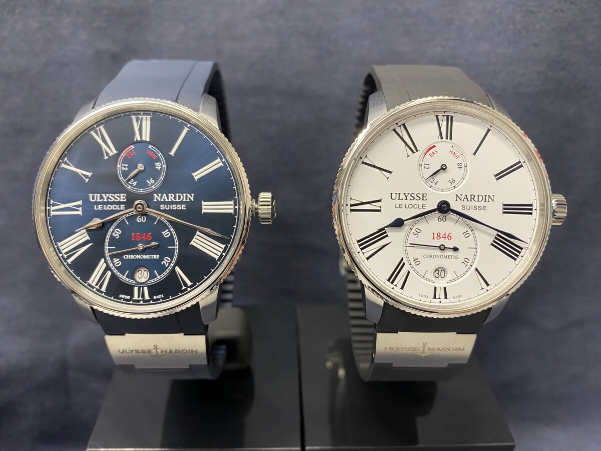 【ユリス・ナルダン】入荷速報！レザーだけでなく、ラバーも似合う「マリーン・トルピユール」 - ULYSSE NARDIN 