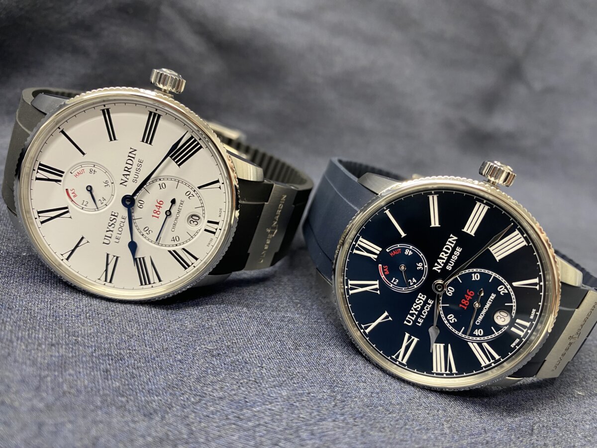 【ユリス・ナルダン】入荷速報！レザーだけでなく、ラバーも似合う「マリーン・トルピユール」 - ULYSSE NARDIN 