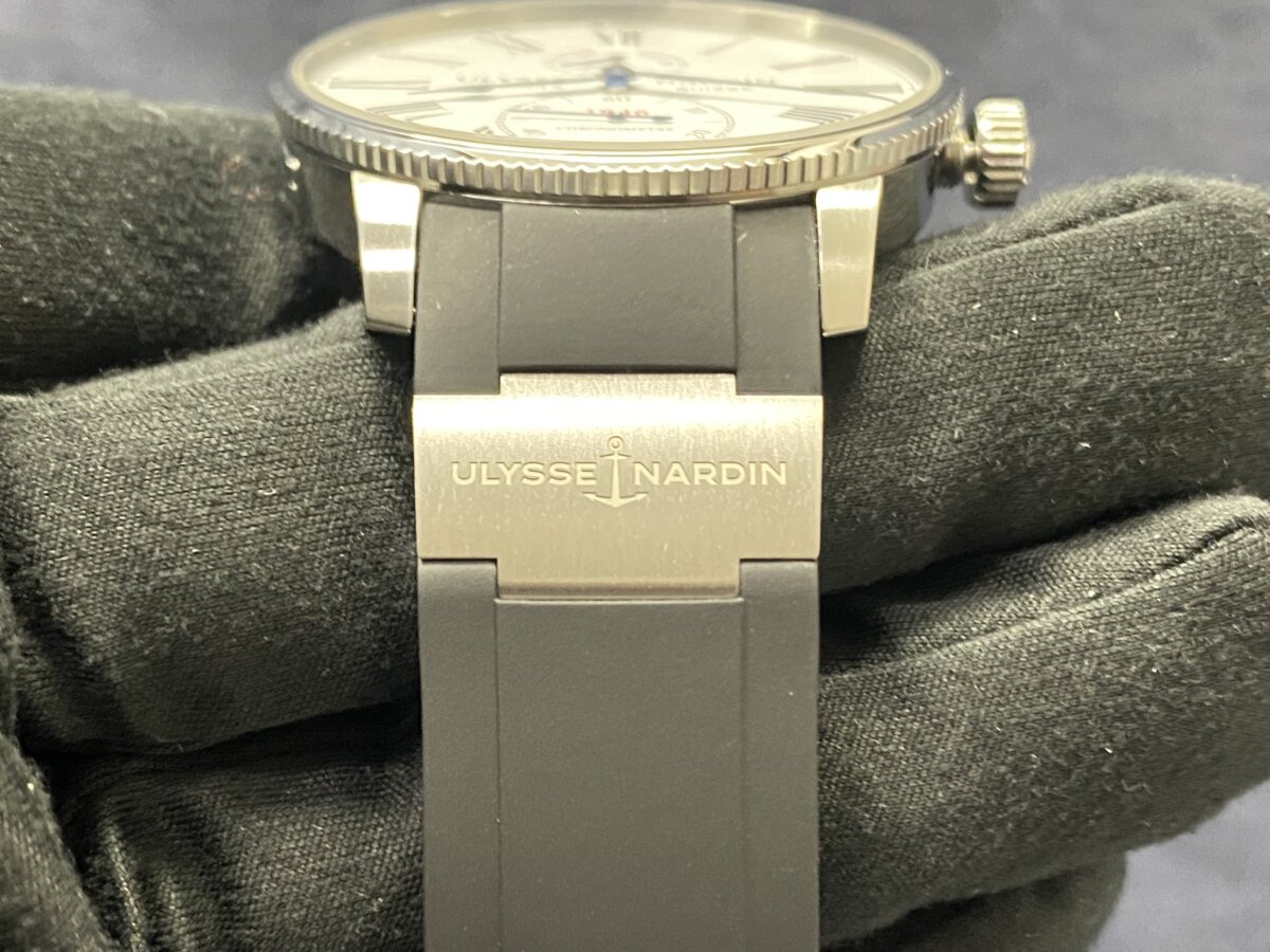 【ユリス・ナルダン】入荷速報！レザーだけでなく、ラバーも似合う「マリーン・トルピユール」 - ULYSSE NARDIN 