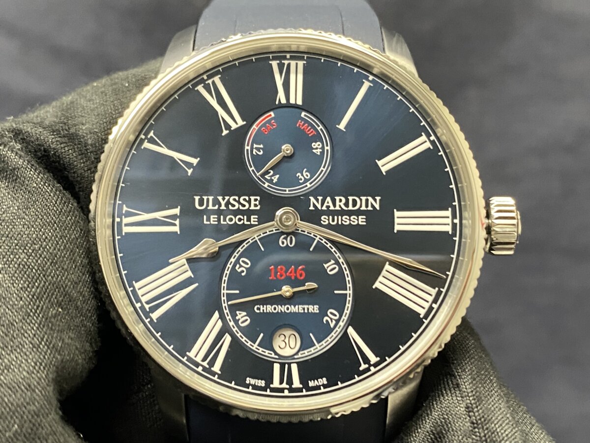 【ユリス・ナルダン】入荷速報！レザーだけでなく、ラバーも似合う「マリーン・トルピユール」 - ULYSSE NARDIN 