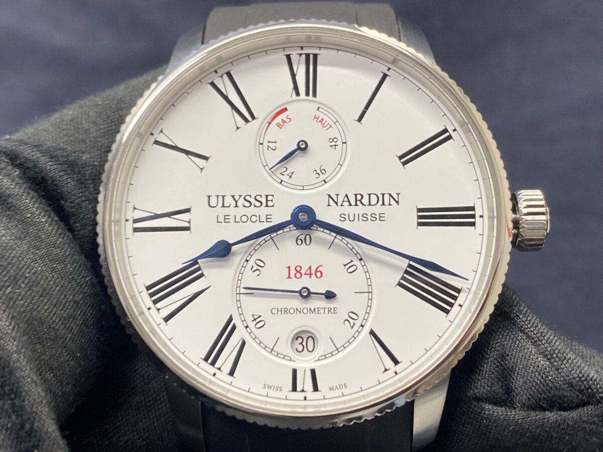【ユリス・ナルダン】入荷速報！レザーだけでなく、ラバーも似合う「マリーン・トルピユール」 - ULYSSE NARDIN 