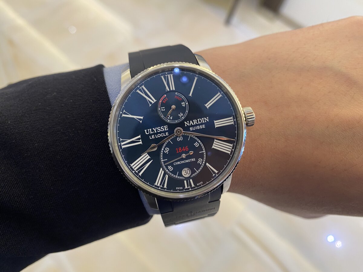 【ユリス・ナルダン】入荷速報！レザーだけでなく、ラバーも似合う「マリーン・トルピユール」 - ULYSSE NARDIN 