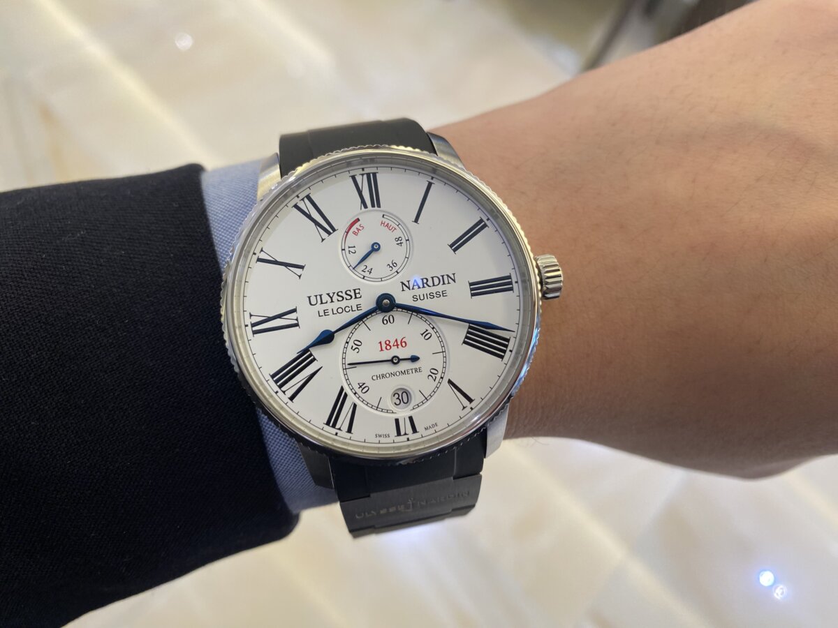【ユリス・ナルダン】入荷速報！レザーだけでなく、ラバーも似合う「マリーン・トルピユール」 - ULYSSE NARDIN 