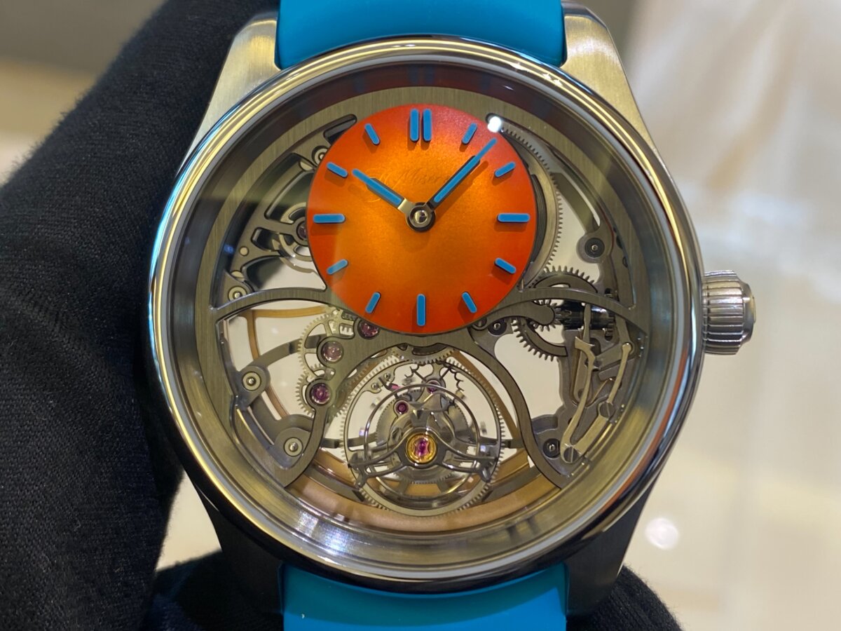 画像 【H.モーザー】店頭初入荷の商品3点ご紹介させていただきます!「パイオニア・センターセコンド スパイスドアクア」「パイオニア シリンドリカル トゥールビヨン スケルトン スパイスドアクア」「エンデバー・センターセコンド コンセプト パープルエナメル」 - H.Moser&Cie.