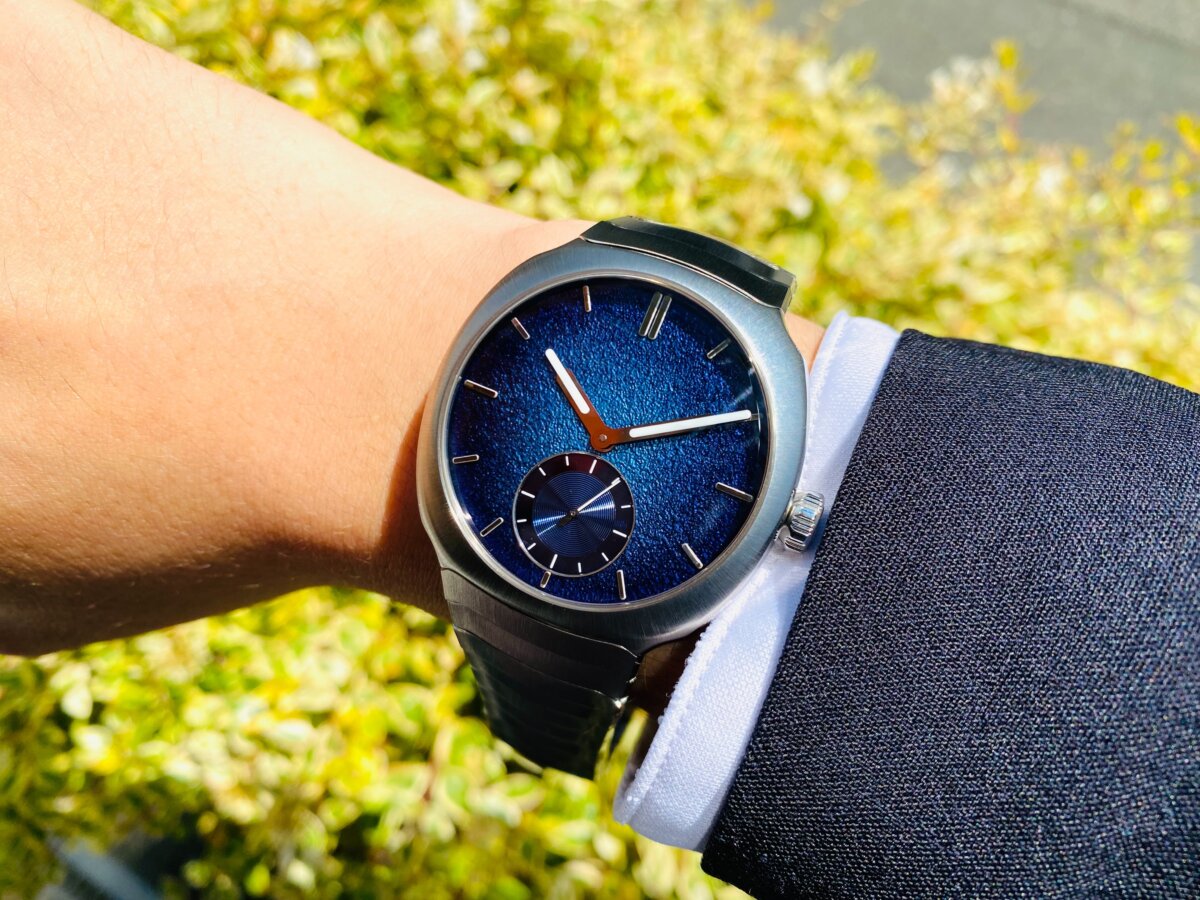 【H.モーザー】幻のモデルをご紹介させていただきます！「ストリームライナー・スモールセコンド　ブルーエナメル」（6500-1200） - H.Moser＆Cie. 