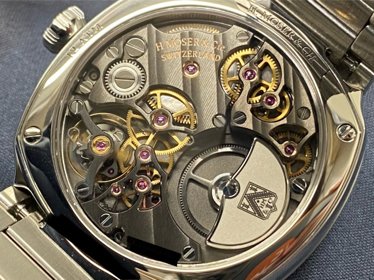 【H.モーザー】幻のモデルをご紹介させていただきます！「ストリームライナー・スモールセコンド　ブルーエナメル」（6500-1200） - H.Moser＆Cie. 