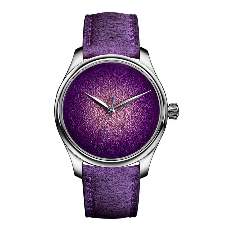 【H.モーザー】店頭初入荷の商品3点ご紹介させていただきます!「パイオニア・センターセコンド スパイスドアクア」「パイオニア シリンドリカル トゥールビヨン スケルトン スパイスドアクア」「エンデバー・センターセコンド コンセプト パープルエナメル」 - H.Moser&Cie.