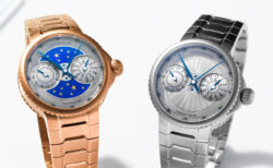 【クロノスイス】新作！モダンメカニカルを象徴する時計「パルス GMT シルバー ギョーシェ」「パルス GMT エナメル スカイゴールド」