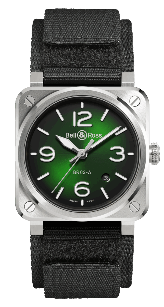 【ベル＆ロス】新作BR-03 グリーンスティール登場！！！手元に“ちょうどいい個性“を。今注目のグリーンダイヤル。 - Bell＆Ross 