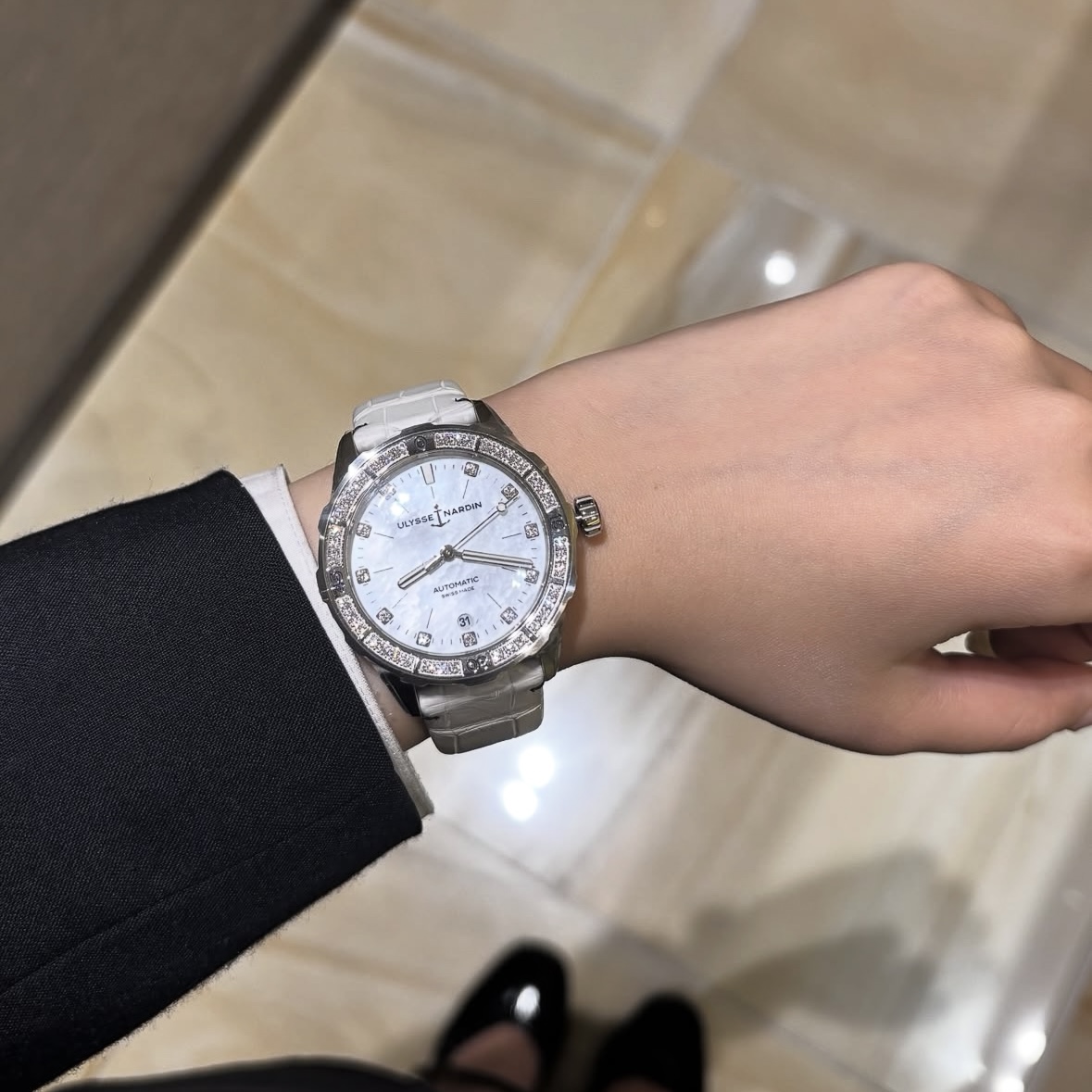 【第3回スタッフ厳選！2026年最新レディースウォッチ】 ユリス・ナルダン レディダイバー - ULYSSE NARDIN 