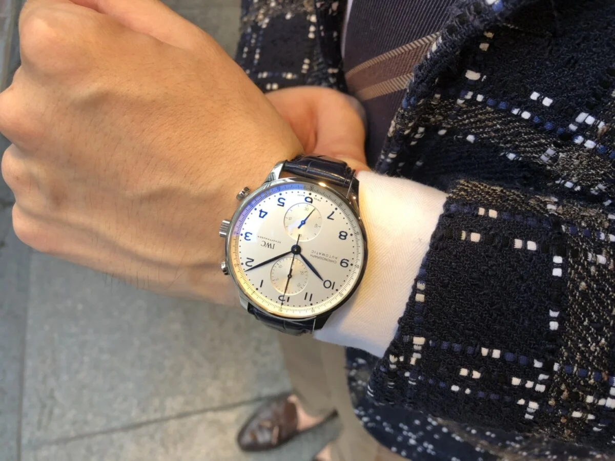 【結局これ一択】IWCの王道を走り続ける1本“ポルトギーゼ・クロノグラフ”～oomiya心斎橋店 - IWC 