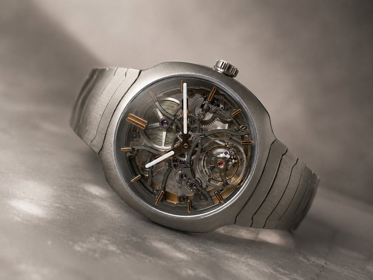 【H.モーザー】入荷速報！ストリームライナー・トゥールビヨン　スケルトン（6814−1200） - H.Moser＆Cie. 