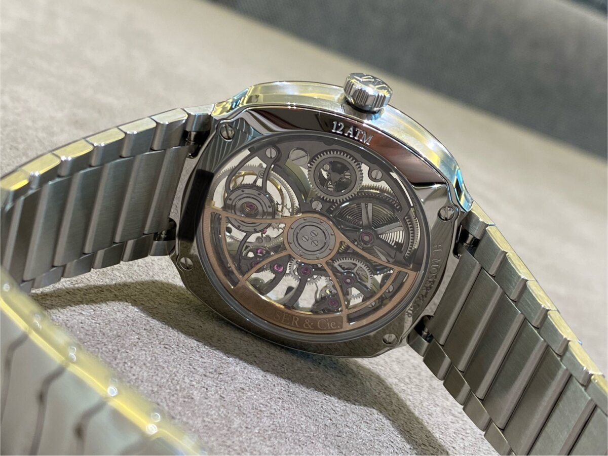 【H.モーザー】入荷速報！ストリームライナー・トゥールビヨン　スケルトン（6814−1200） - H.Moser＆Cie. 