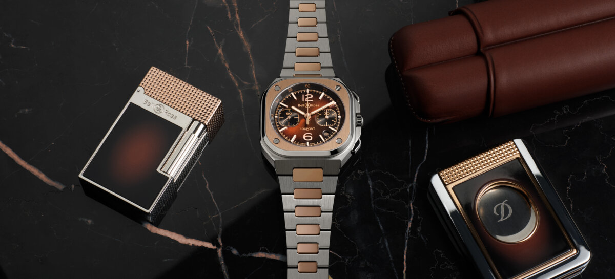 【ベル＆ロス】新作！BR−05 CHRONO S.T DUPONT  葉巻文化と時計製造が出会った、世界限定150本の特別なタイムピース - Bell＆Ross 