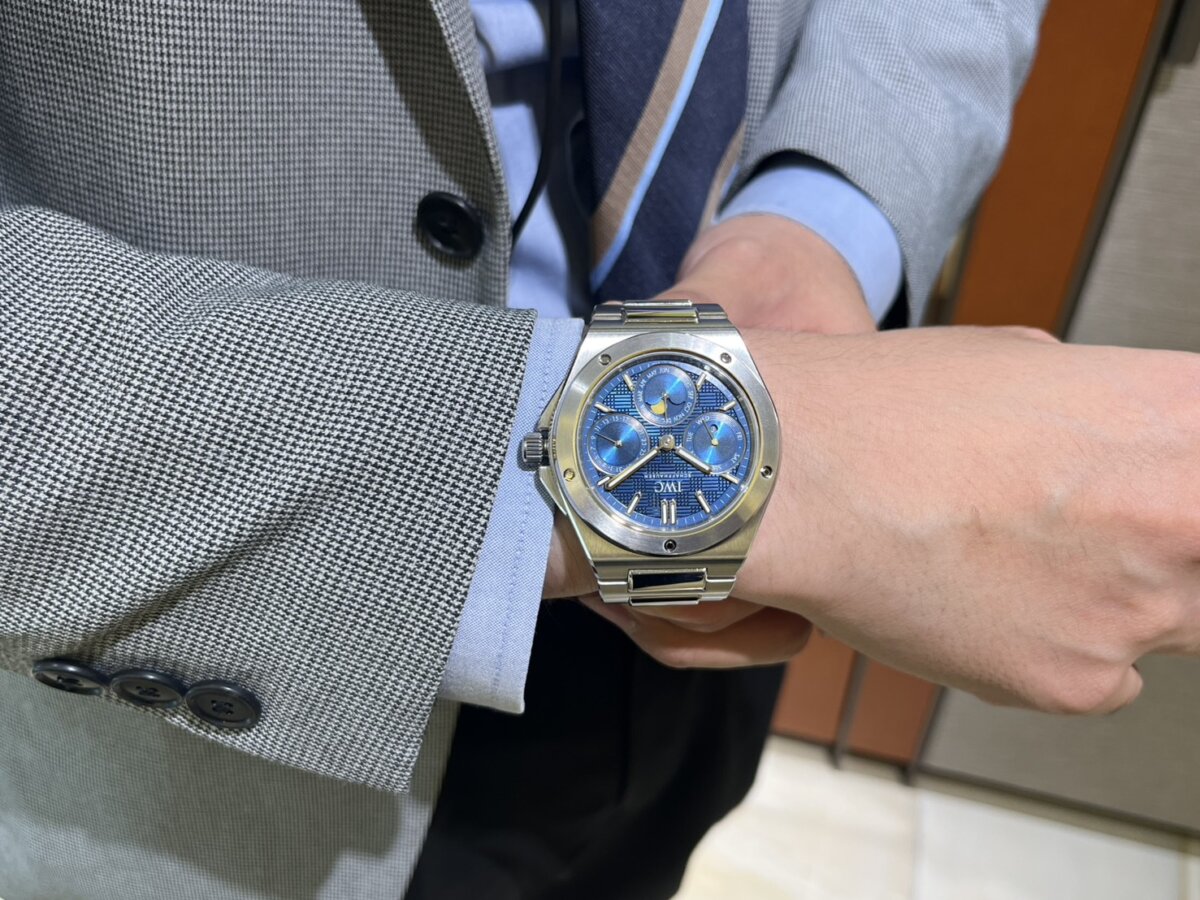 【IWC】インヂュニア・パーペチュアル・カレンダー 41入荷！！ジェラルド・ジェンタのDNAを受け継ぐ一本 - IWC 