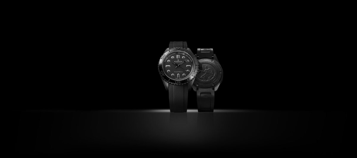 静かに時を読む　EDOX 日本限定 オールブラック　 - その他 