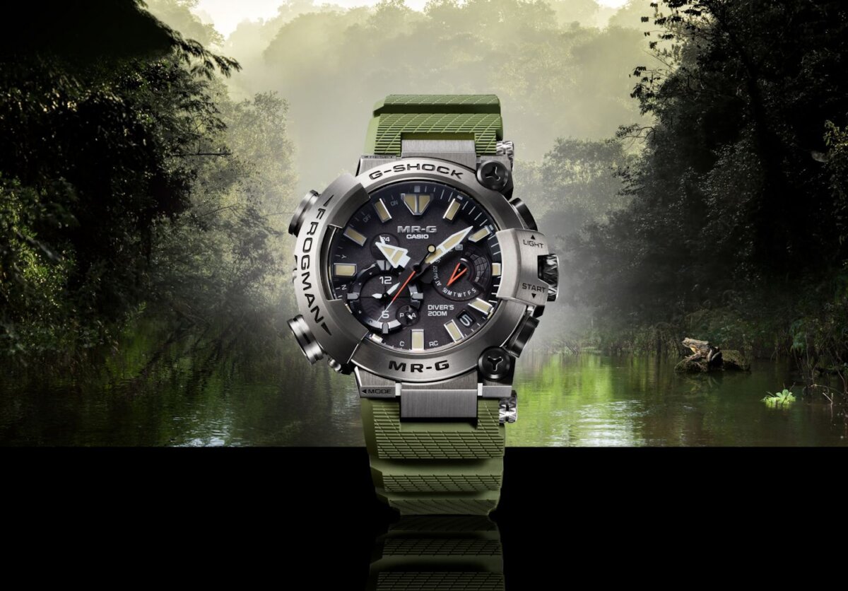 【G-SHOCK MR-G】世界最大のカエル　ゴライアスガエルをモチーフにした特別な1本(MRG-BF1000RG-3AJR) - G-SHOCK 