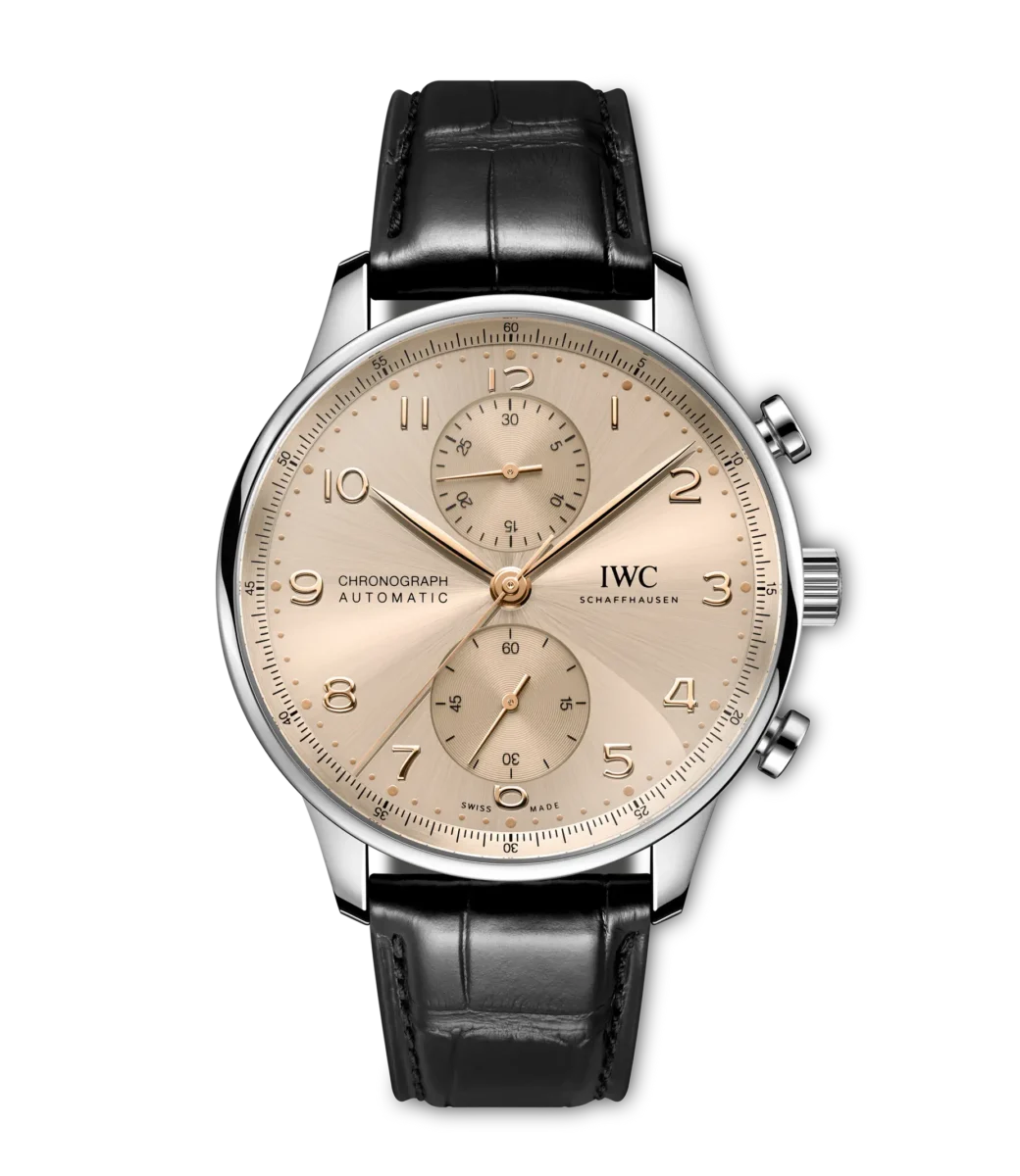 【IWC】砂漠を映し出す、洗練の一本。ポルトギーゼ・クロノグラフ "デューン"(IW371624)再入荷！！！ - IWC 