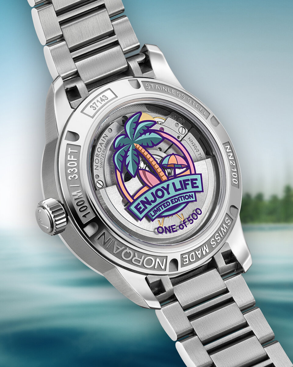 【ノルケイン新作入荷！】世界500本限定で日本入荷は40本のみ！！完売店続出！？Freedom GMT Enjoy Life "Holiday" Limited Editionが入荷致しました！ - NORQAIN 