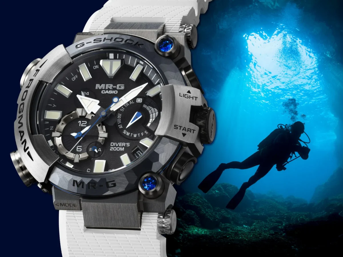 【MR-G】30周年を飾る特別なMR-G FROGMAN。世界観まで作り込まれた限定モデル「MRG-BF1000EB」 - G-SHOCK