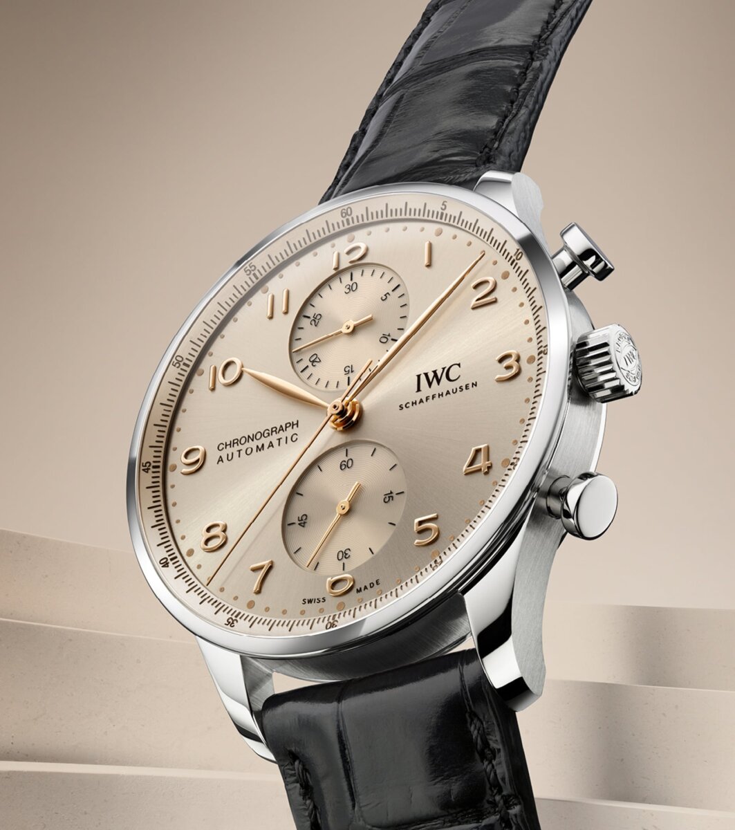 【IWC】砂漠を映し出す、洗練の一本。ポルトギーゼ・クロノグラフ "デューン"(IW371624)再入荷！！！ - IWC 