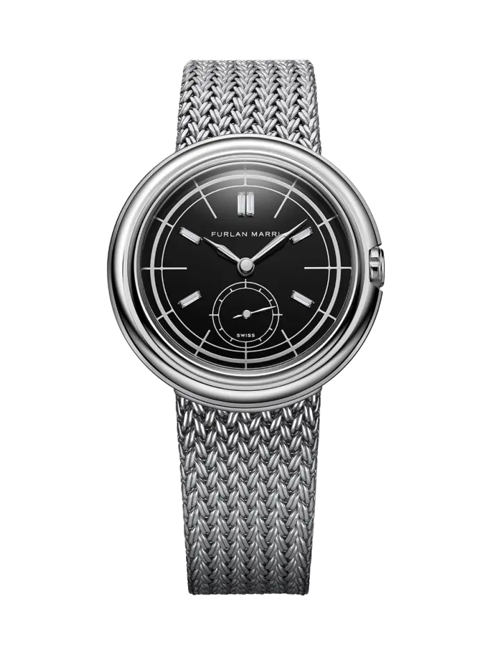 画像 【ブランド唯一の限定品】今や珍しいオニキスダイヤル|ファーラン・マリ「ディスコ・オニキス・ダイヤモンド」 - Furlan Marri