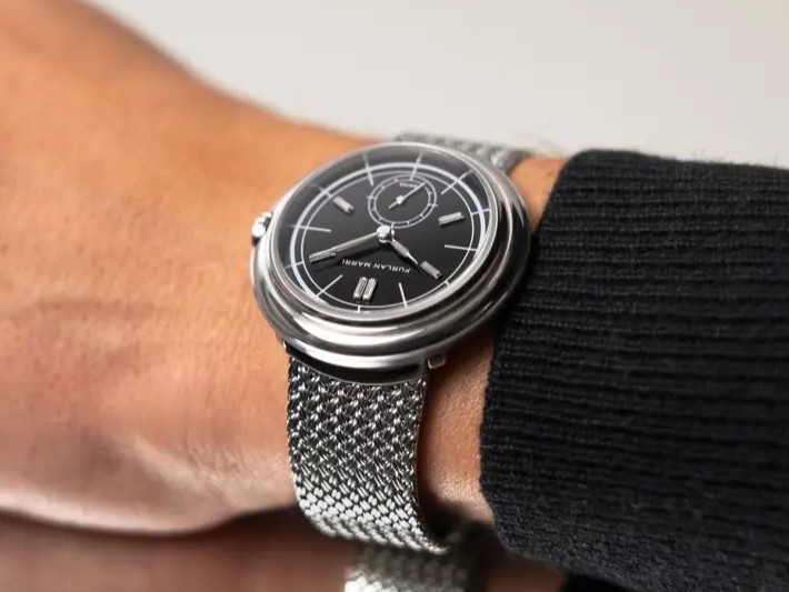 画像 【ブランド唯一の限定品】今や珍しいオニキスダイヤル|ファーラン・マリ「ディスコ・オニキス・ダイヤモンド」 - Furlan Marri