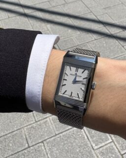 【ジャガールクルト】暑い夏でもレベルソは使用できる！レベルソ愛好家がミラネーゼブレスレットに変更してみた！