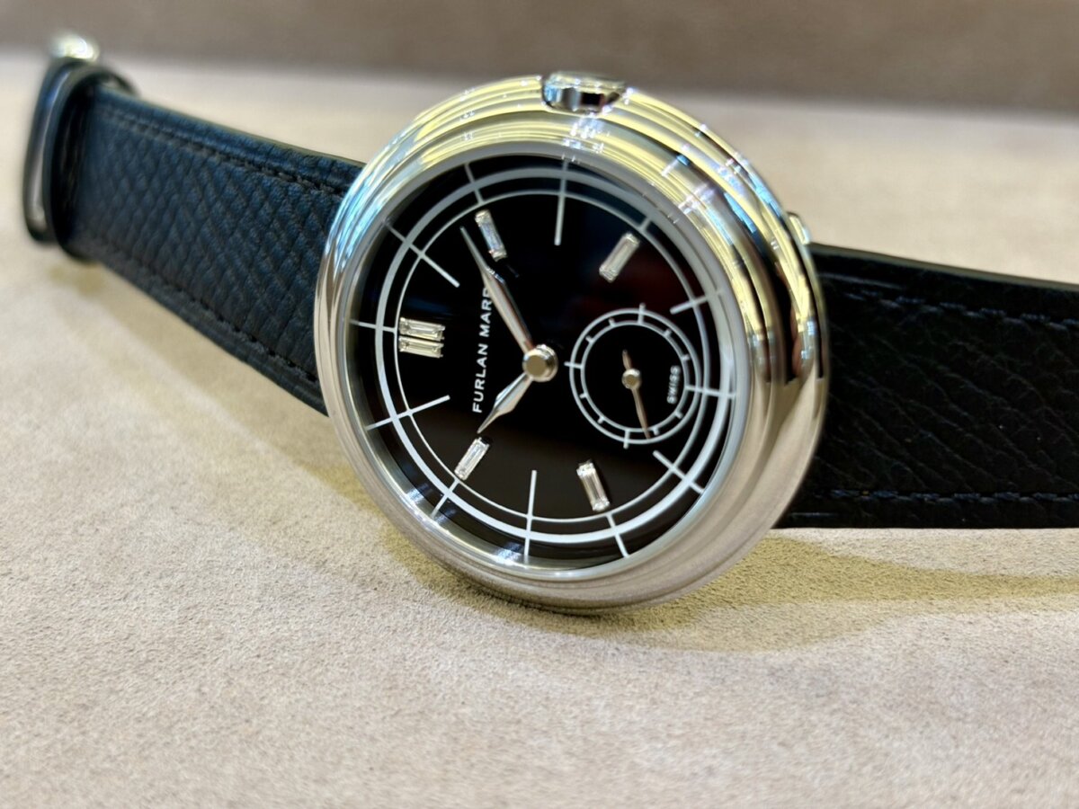 画像 【ブランド唯一の限定品】今や珍しいオニキスダイヤル|ファーラン・マリ「ディスコ・オニキス・ダイヤモンド」 - Furlan Marri
