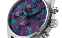 【IWC】新作モデル | 発表から約1ヶ月、もうチェックされましたか？？？鮮やかなパープルが目を惹く「パイロット・ウォッチ・クロノグラフ41」（IW 388121）