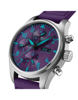 【IWC】新作モデル | 発表から約1ヶ月、もうチェックされましたか？？？鮮やかなパープルが目を惹く「パイロット・ウォッチ・クロノグラフ41」（IW 388121）