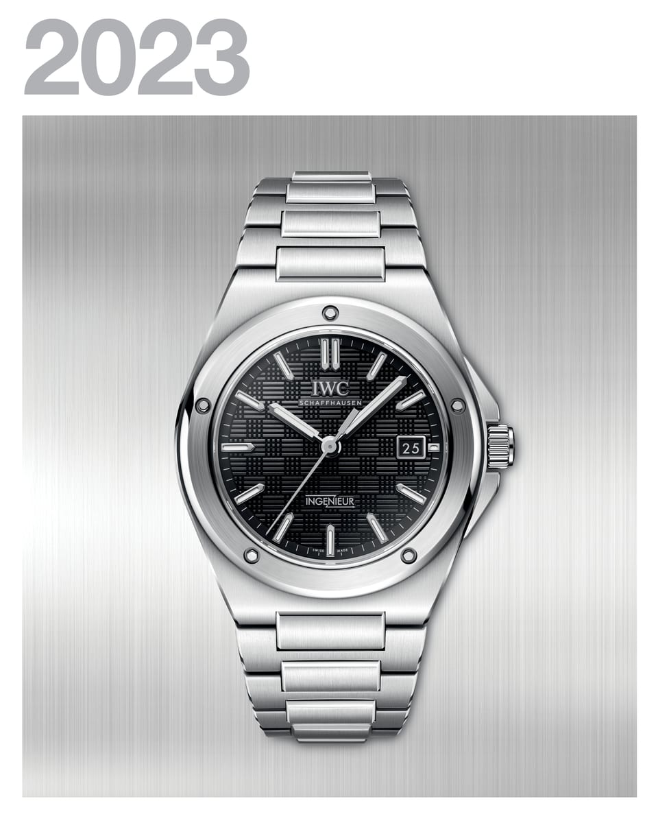 【IWC】新作入荷！！50周年を記念する特別なモデル✨「インヂュニア・オートマティック 40」(IW328910) - IWC 