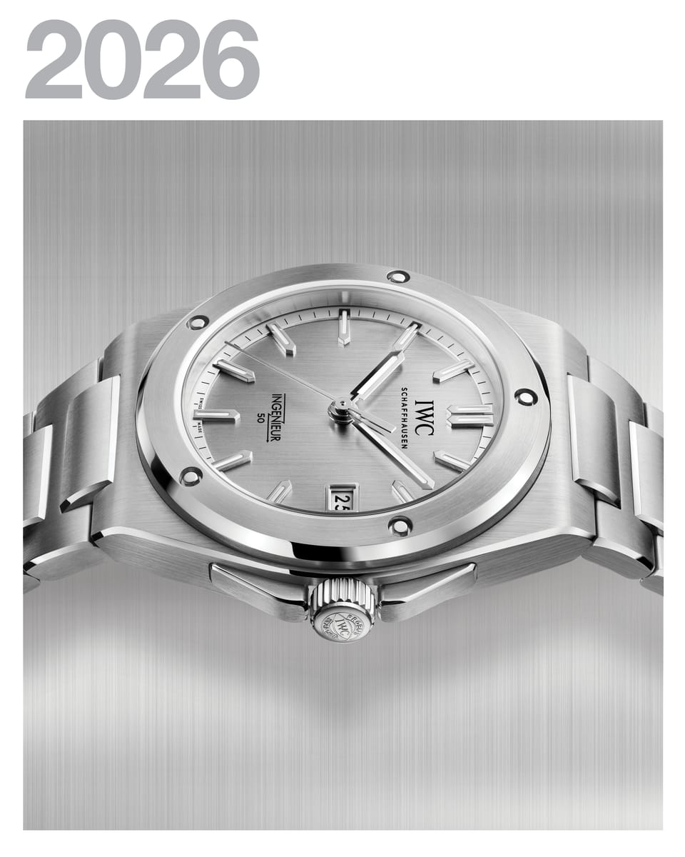【IWC】新作入荷！！50周年を記念する特別なモデル✨「インヂュニア・オートマティック 40」(IW328910) - IWC 