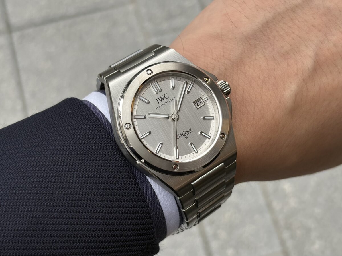【IWC】新作入荷！！50周年を記念する特別なモデル✨「インヂュニア・オートマティック 40」(IW328910) - IWC 