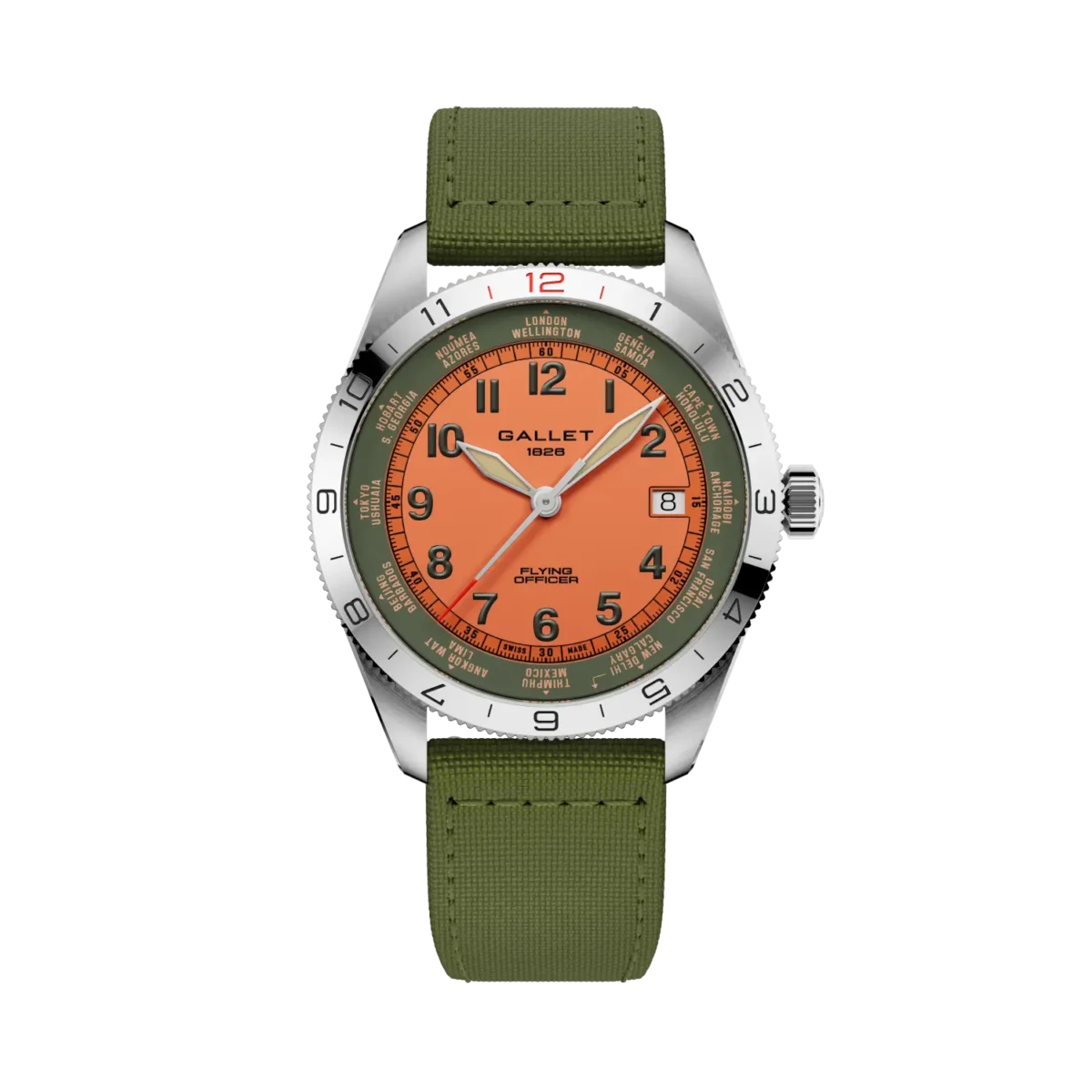 【GALLET（ギャレ）】ブランドを代表するコレクション「フライングオフィサー」とは？1939年から続く“世界を旅する時計”～oomiya心斎橋店 - GALLET 