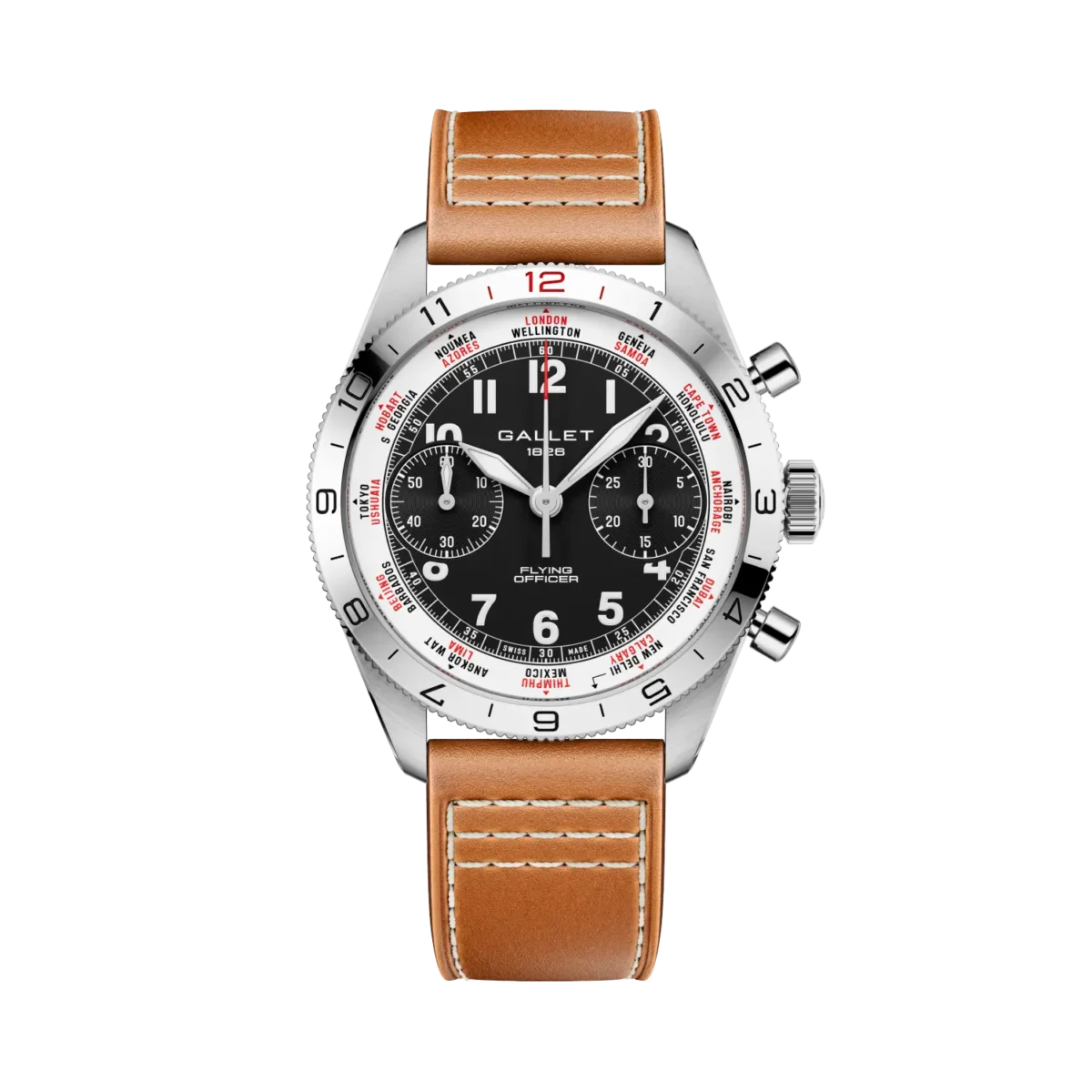 【GALLET（ギャレ）】ブランドを代表するコレクション「フライングオフィサー」とは？1939年から続く“世界を旅する時計”～oomiya心斎橋店 - GALLET 