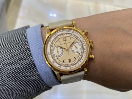 【ファーラン・マリ】大人気モデル入荷！「メカ クオーツ サッビア・ローザ」（SAND-GOLD-20201）
