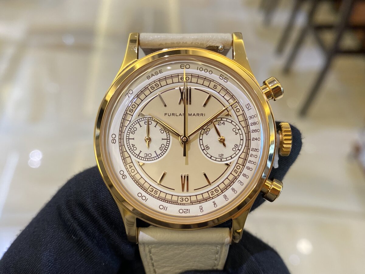 【ファーラン・マリ】大人気モデル入荷！「メカ クオーツ サッビア・ローザ」（SAND-GOLD-20201） - Furlan Marri 