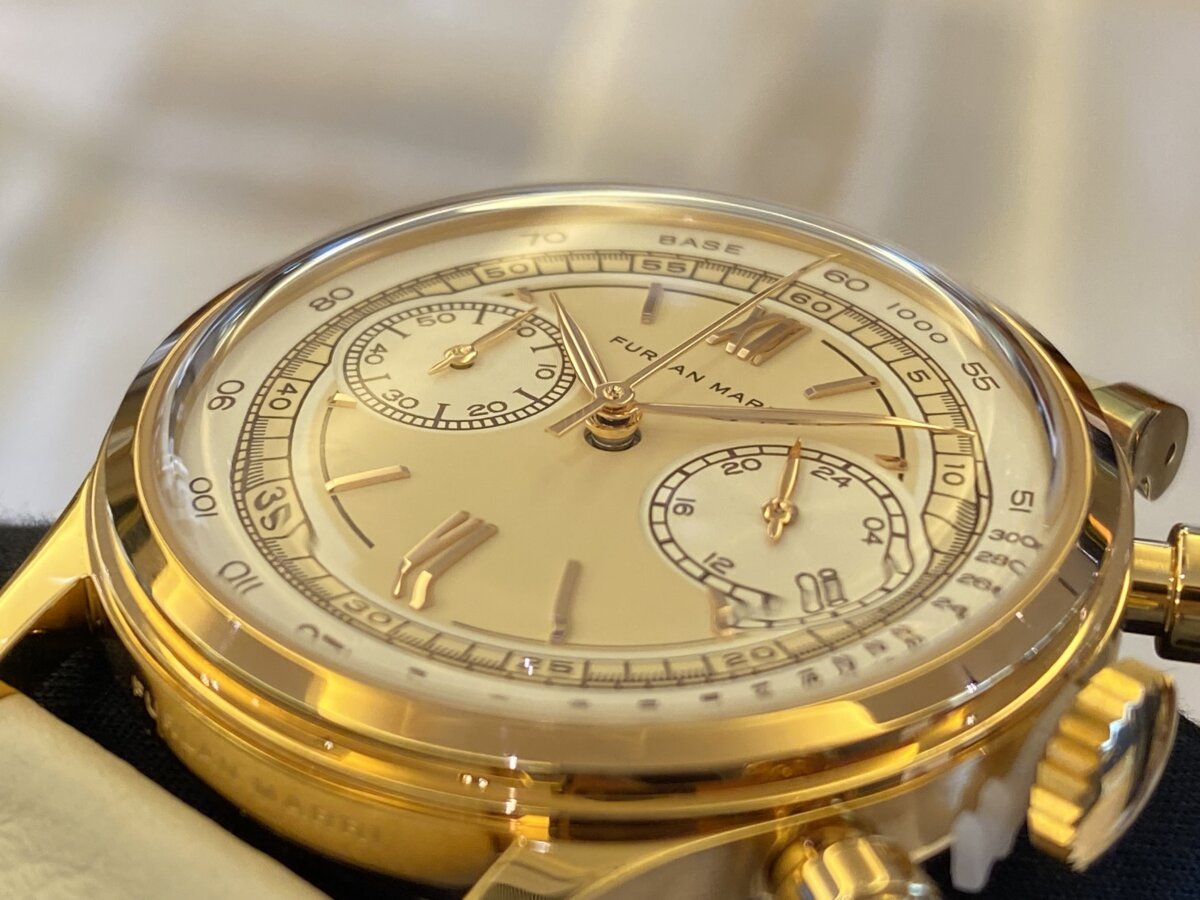 【ファーラン・マリ】大人気モデル入荷！「メカ クオーツ サッビア・ローザ」（SAND-GOLD-20201） - Furlan Marri 