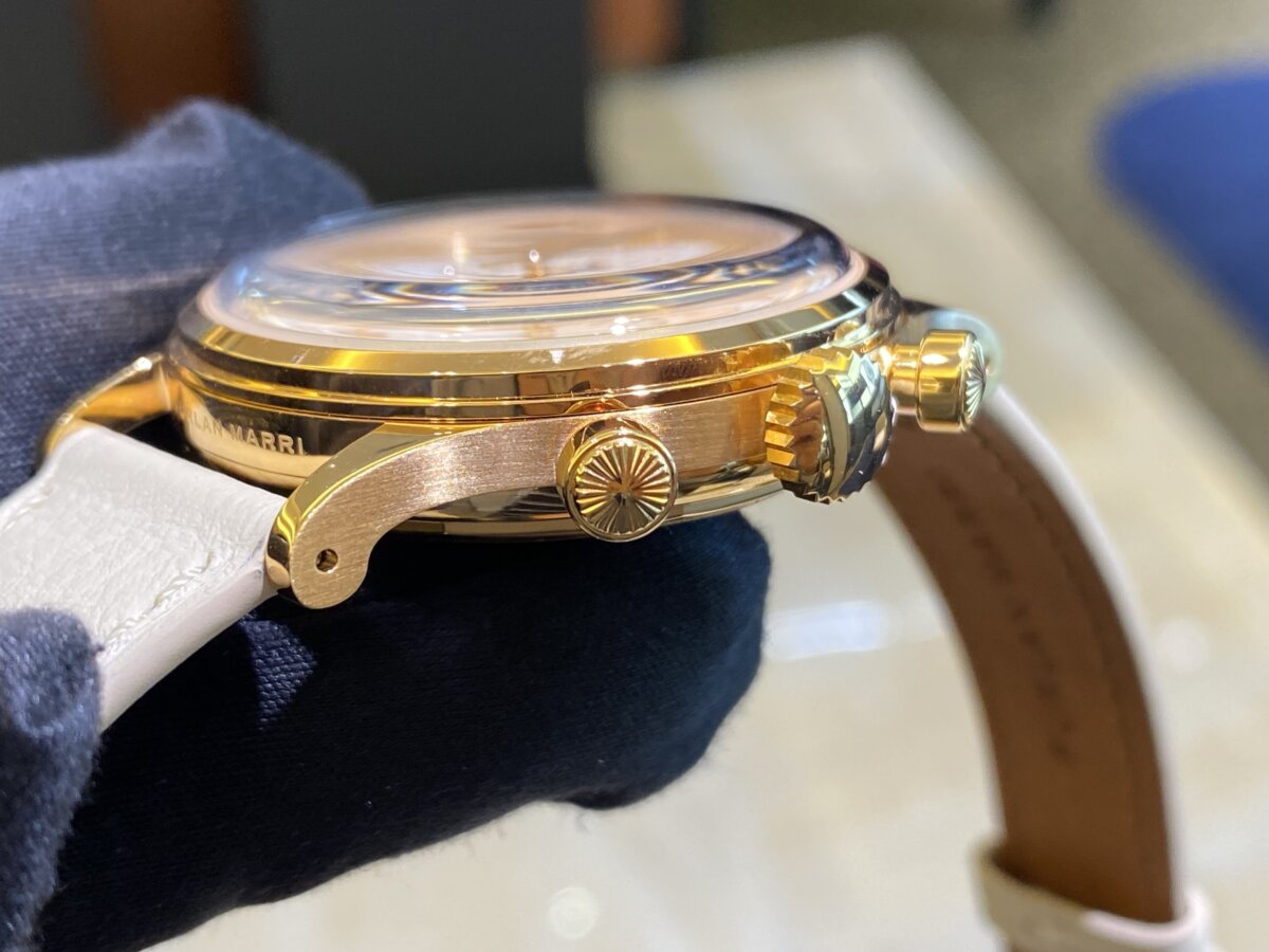 【ファーラン・マリ】大人気モデル入荷！「メカ クオーツ サッビア・ローザ」（SAND-GOLD-20201） - Furlan Marri 