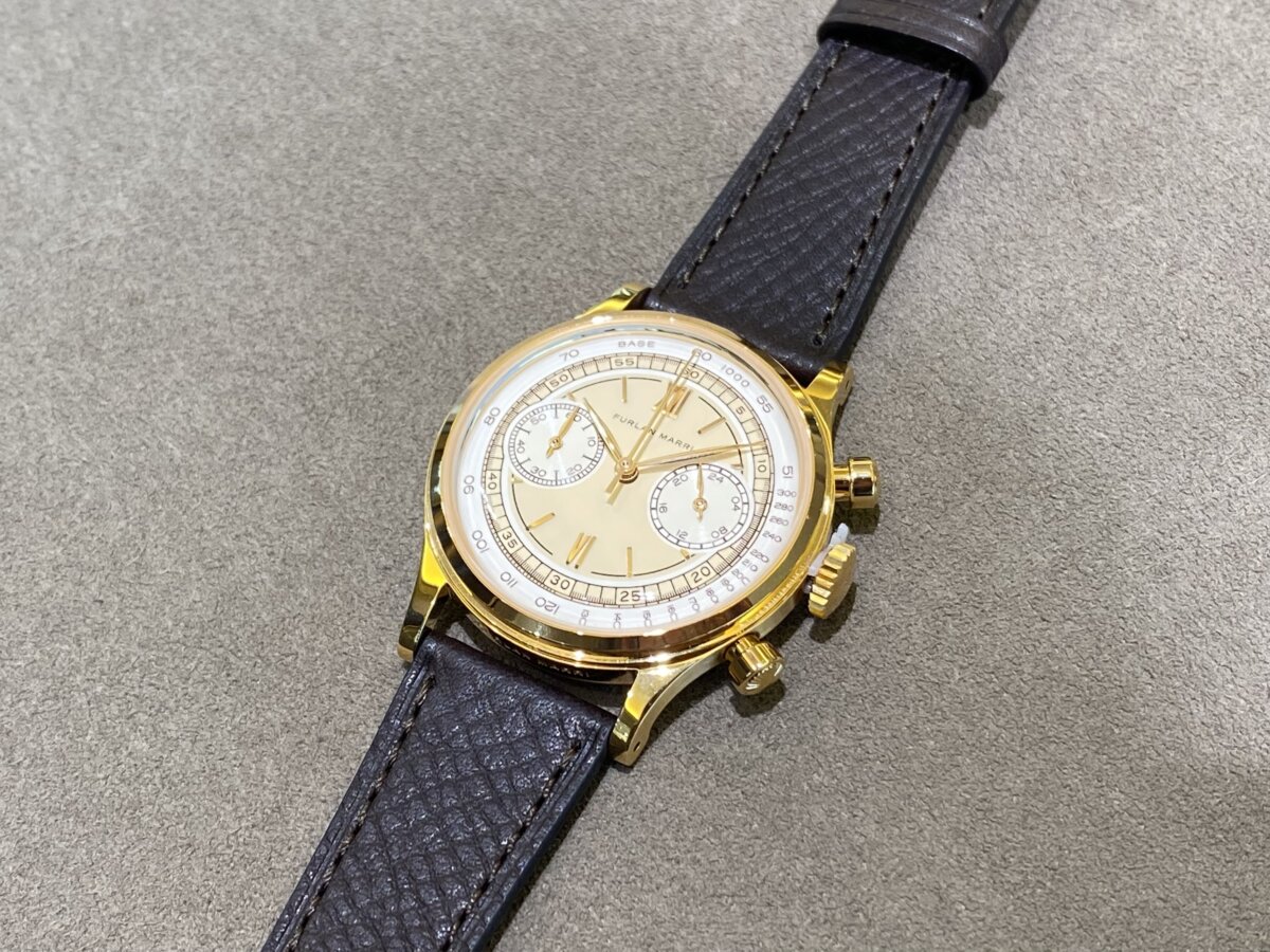 【ファーラン・マリ】大人気モデル入荷！「メカ クオーツ サッビア・ローザ」（SAND-GOLD-20201） - Furlan Marri 
